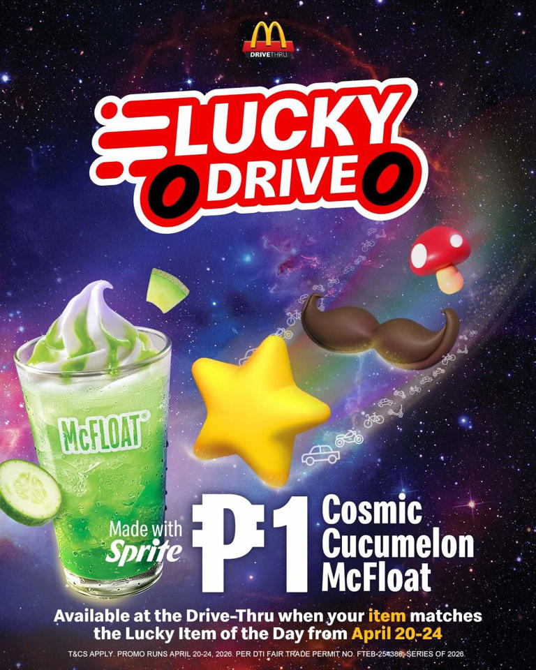 You can enjoy McFloat for P1 until April 24—here's how