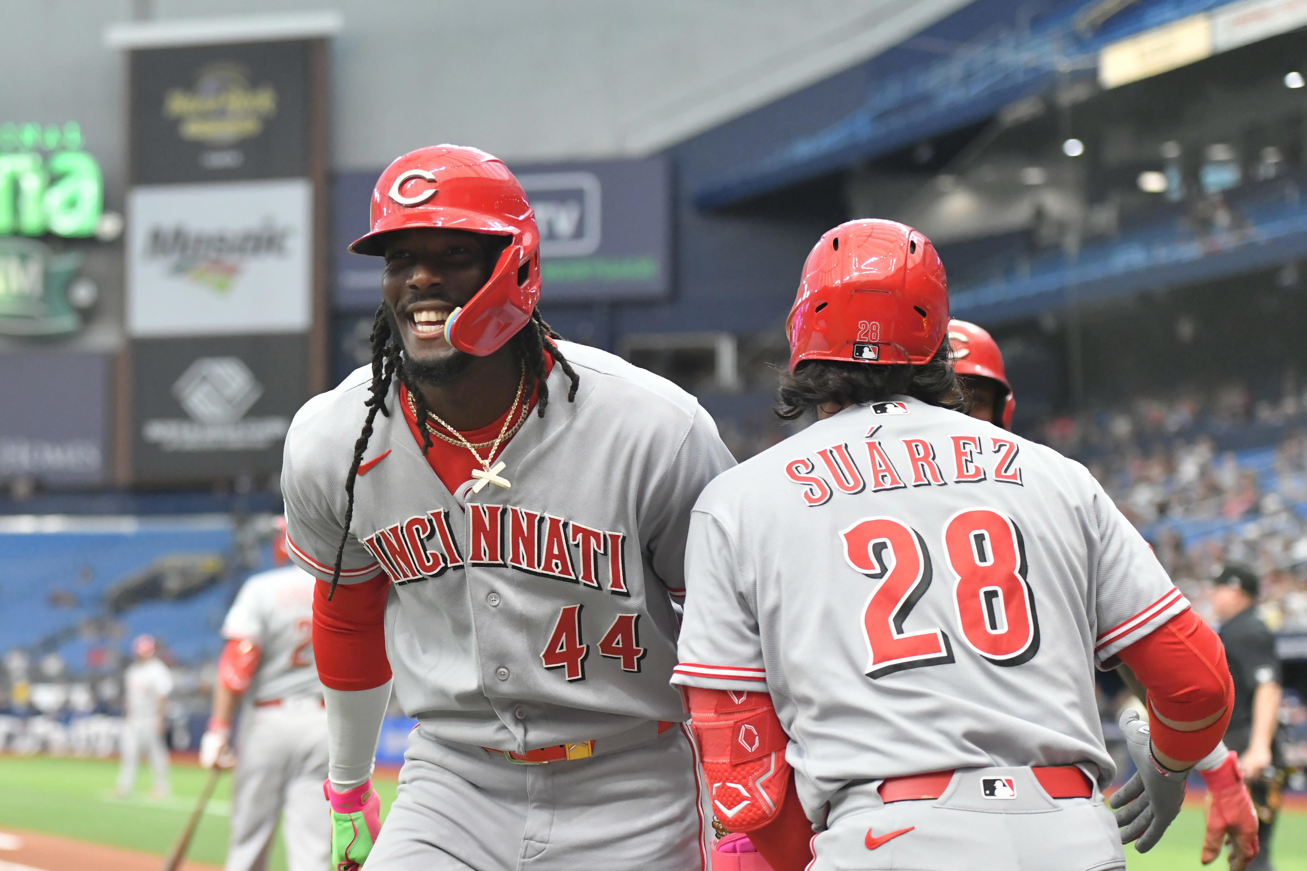 Cincinnati Reds bats break out in slump-busting rout of Rays