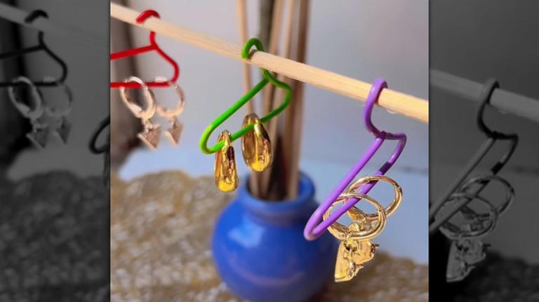 Turn paper clips into a clever storage solution that keeps jewelry ...