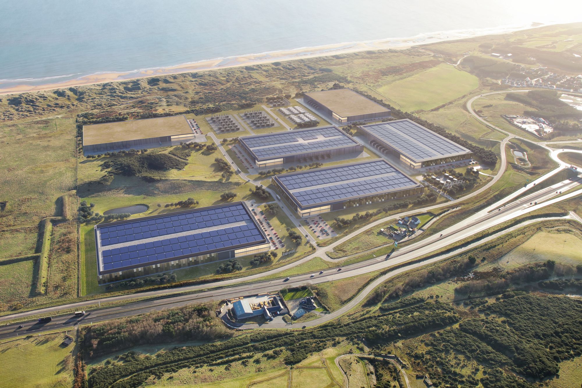 Plans unveiled for 'multi-gigawatt' data centre near Aberdeen