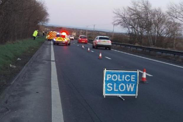 Three people rushed to hospital after multi-car crash on major road