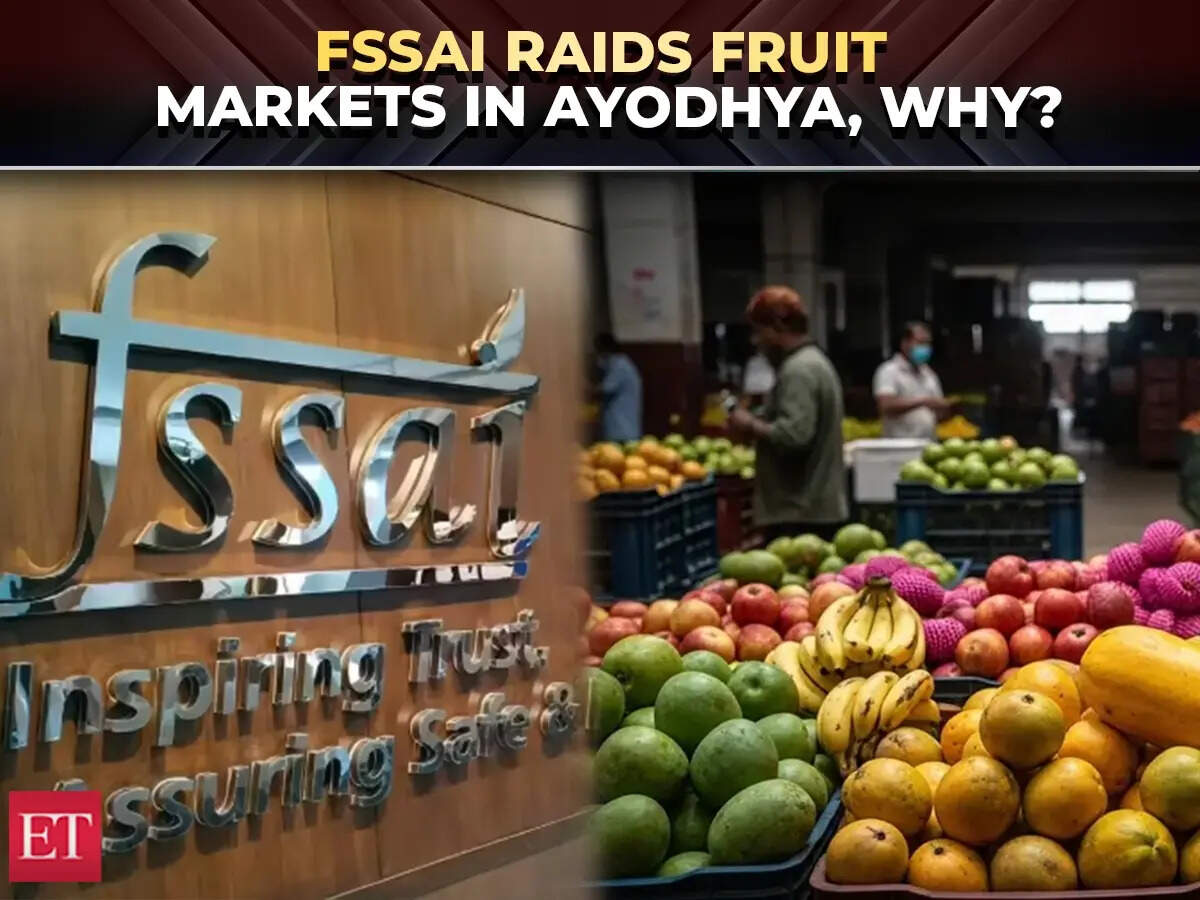 Food safety drive in Ayodhya targets carbide-ripened fruits, teams deployed