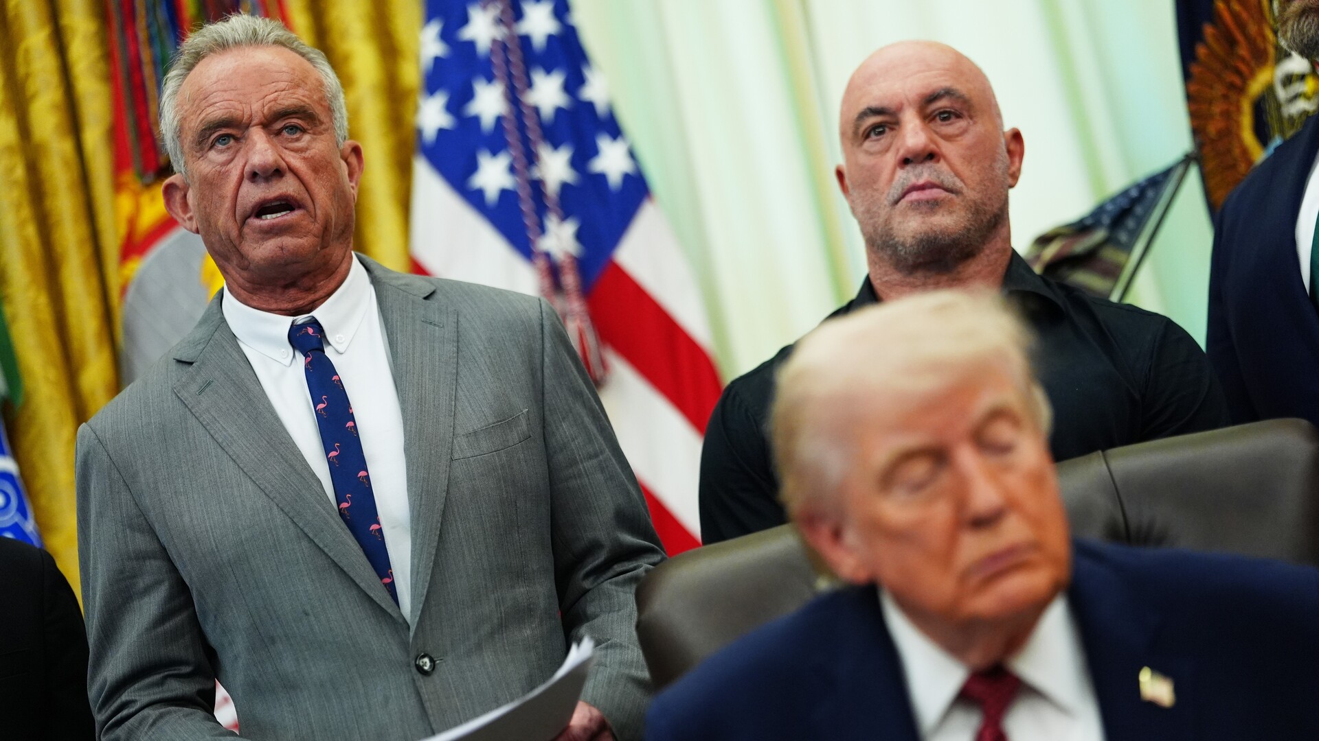 Trump, Joe Rogan and RFK Jr praised for 'listening to the people'