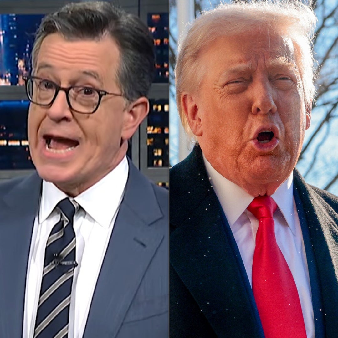 'Never a good sign': Stephen Colbert takes too-close look at Trump's ...