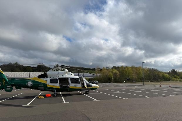 Teenage girl airlifted to hospital after incident in Shildon sees rail ...