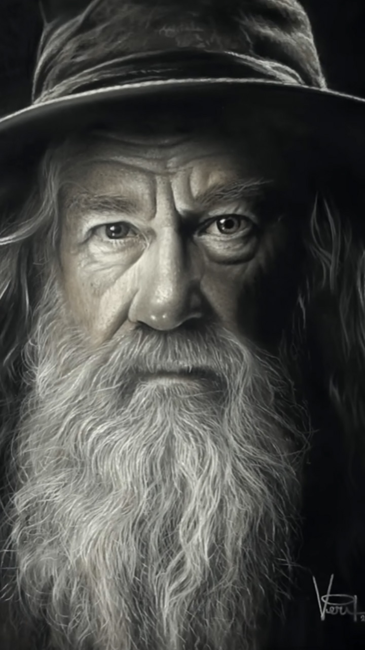How to draw Gandalf the Grey | Step-by-step fantasy art process