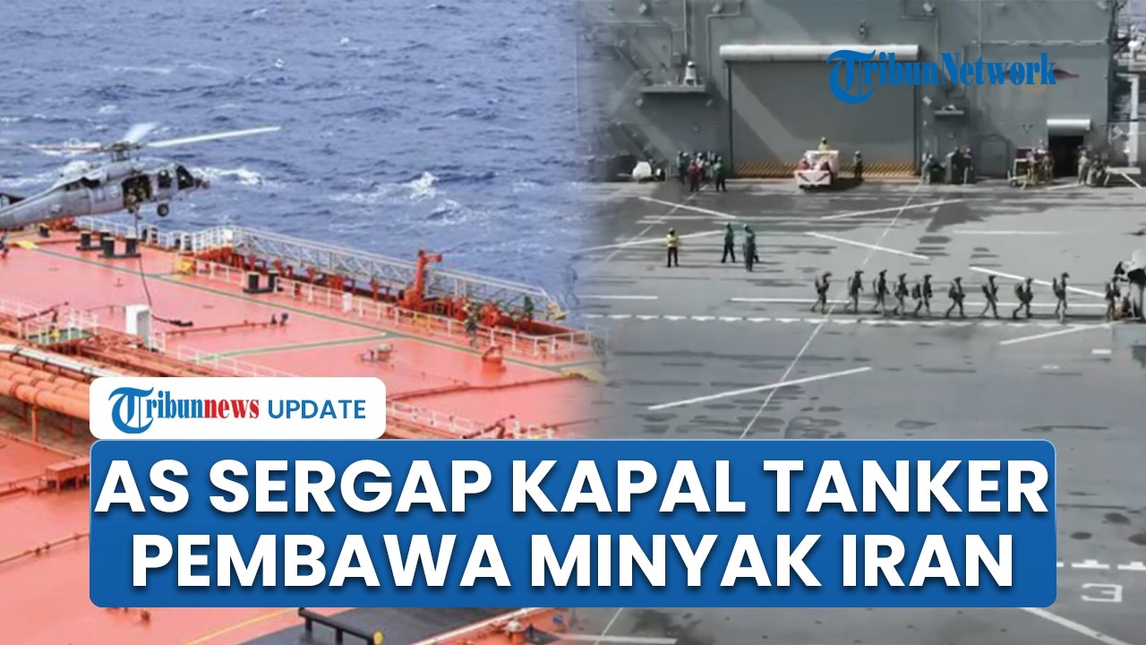 Detik-detik pasukan AS sergap kapal tanker di dekat Indonesia, disebut ...