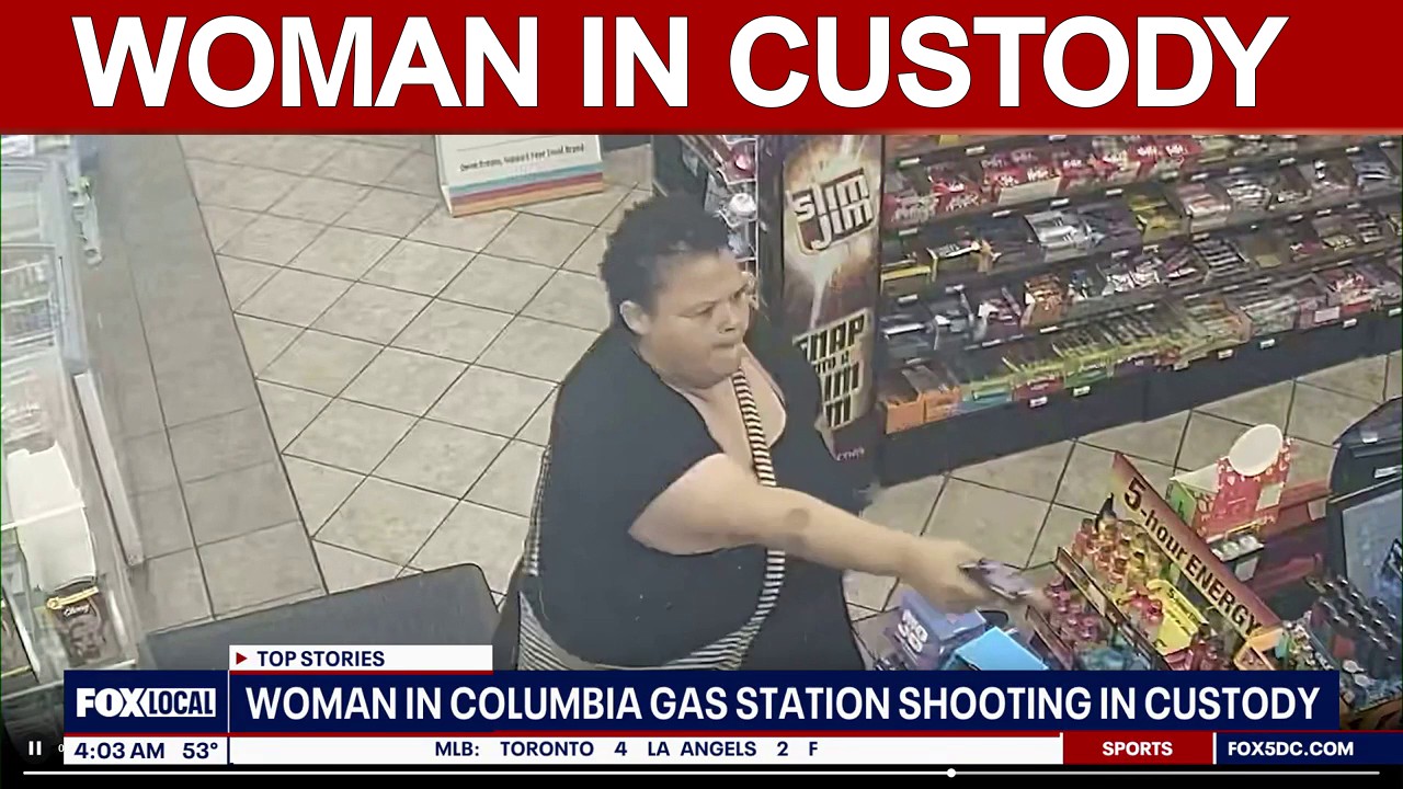 Virginia woman accused in Columbia gas station shooting in custody ...