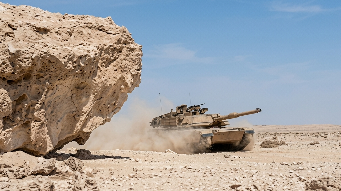 This Abrams tank was built in a hurry - and still became legendary