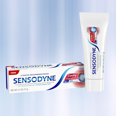 A fluoride toothpaste to stop sensitive teeth in their tracks