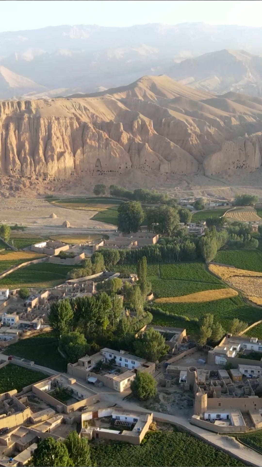 Drone tour over Afghanistan's rugged landscapes