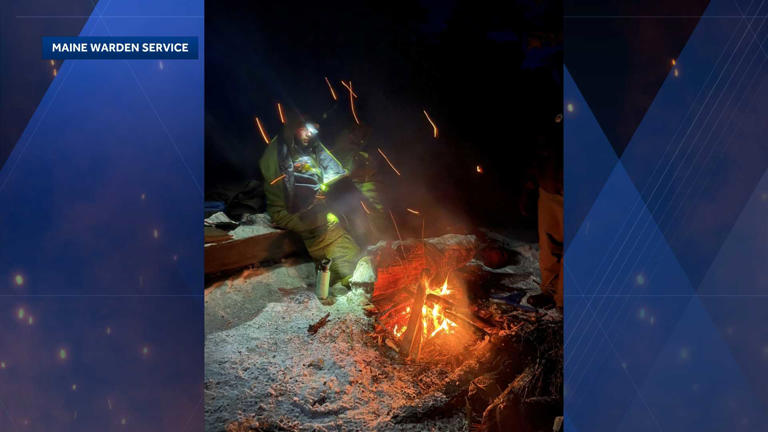 Maine National Guard airlifts 2 stranded hikers from Bigelow Mountain