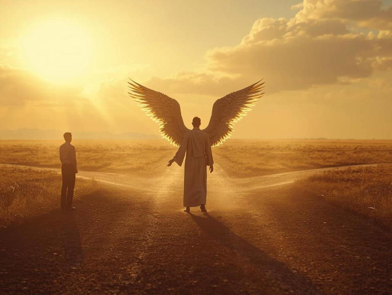 Explore the differences between Old and New Testament angels