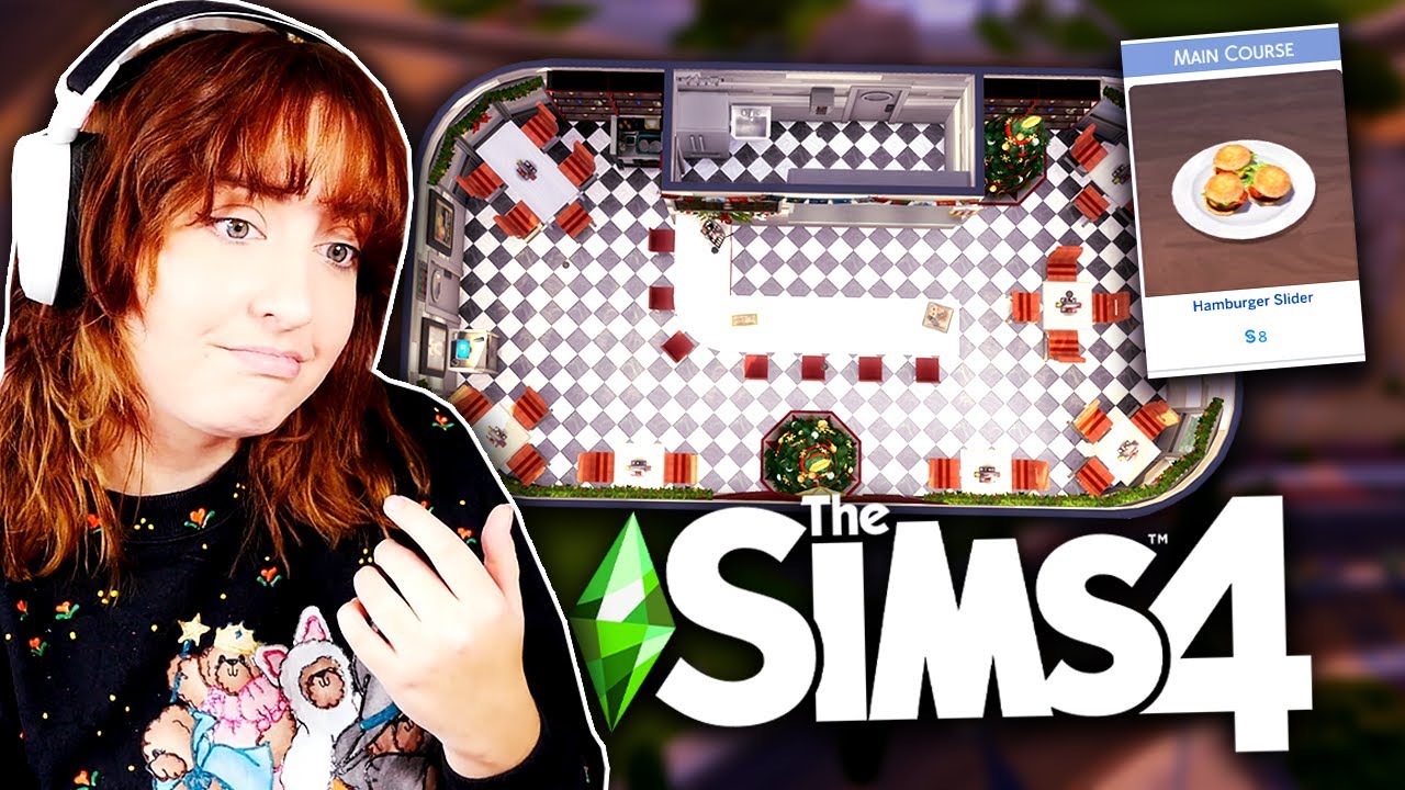My last brain cells created a chaotic Sims 4 build