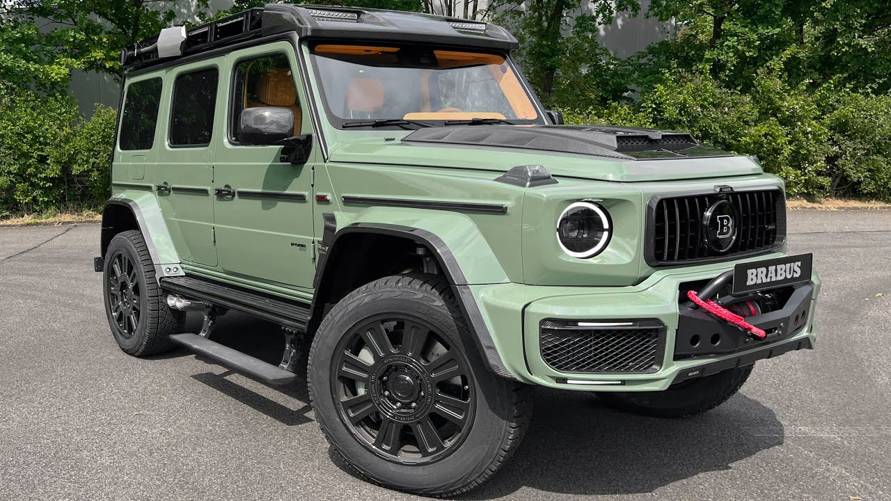 Inside the 800HP high performance Mercedes G63 custom all-terrain beast