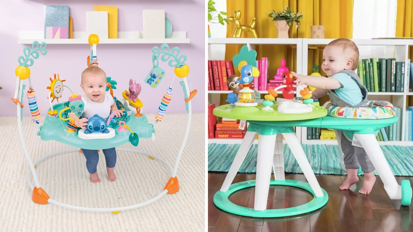 The best baby activity centres and jumpers and how to use them safely