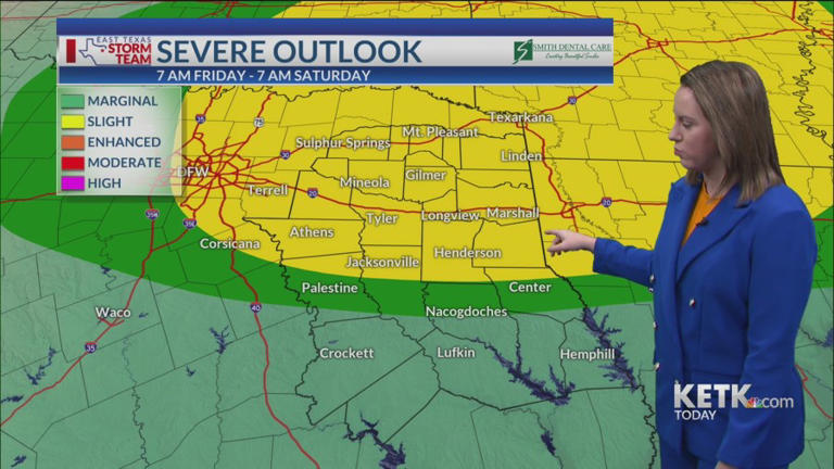 Wednesday morning forecast: Spotty showers and storms today, severe ...