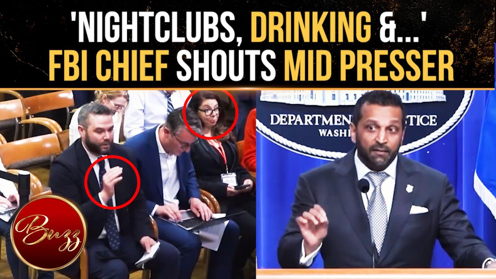 Kash Patel explodes at reporter over drinking allegations in fiery clash