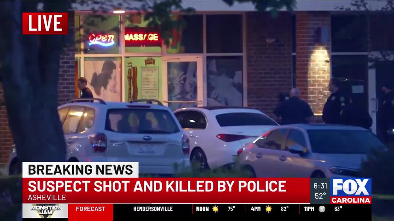 SBI identifies suspect killed in Asheville officer-involved shooting