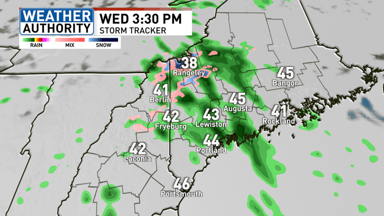 Cool spell ends in Maine with clouds, drizzle and late-day showers
