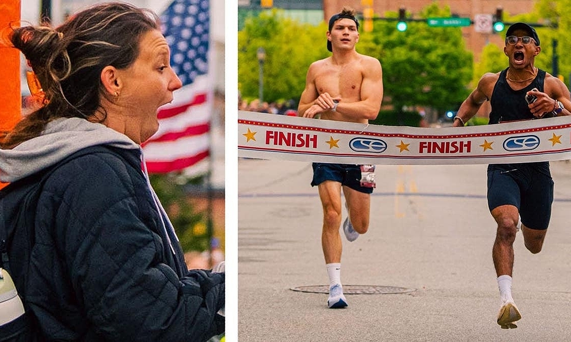 Marathon runner loses 1st place for celebrating too early before finish ...