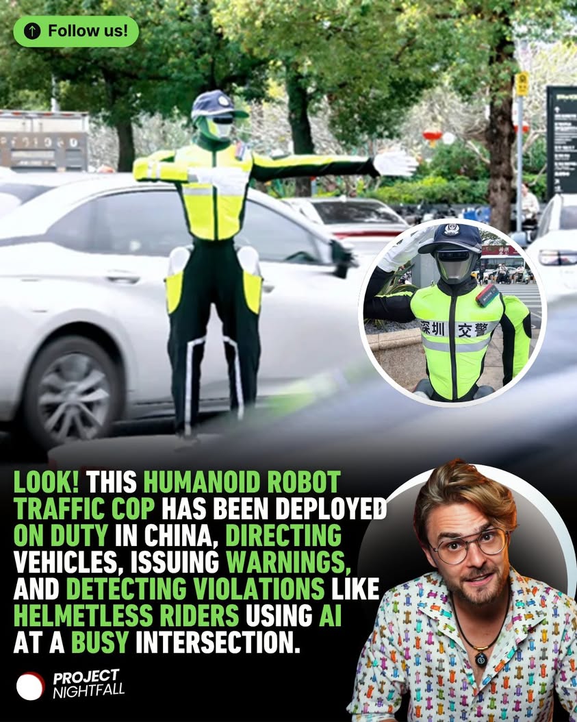 China's AI robot cops are watching: Unyielding, all-seeing, and they ...