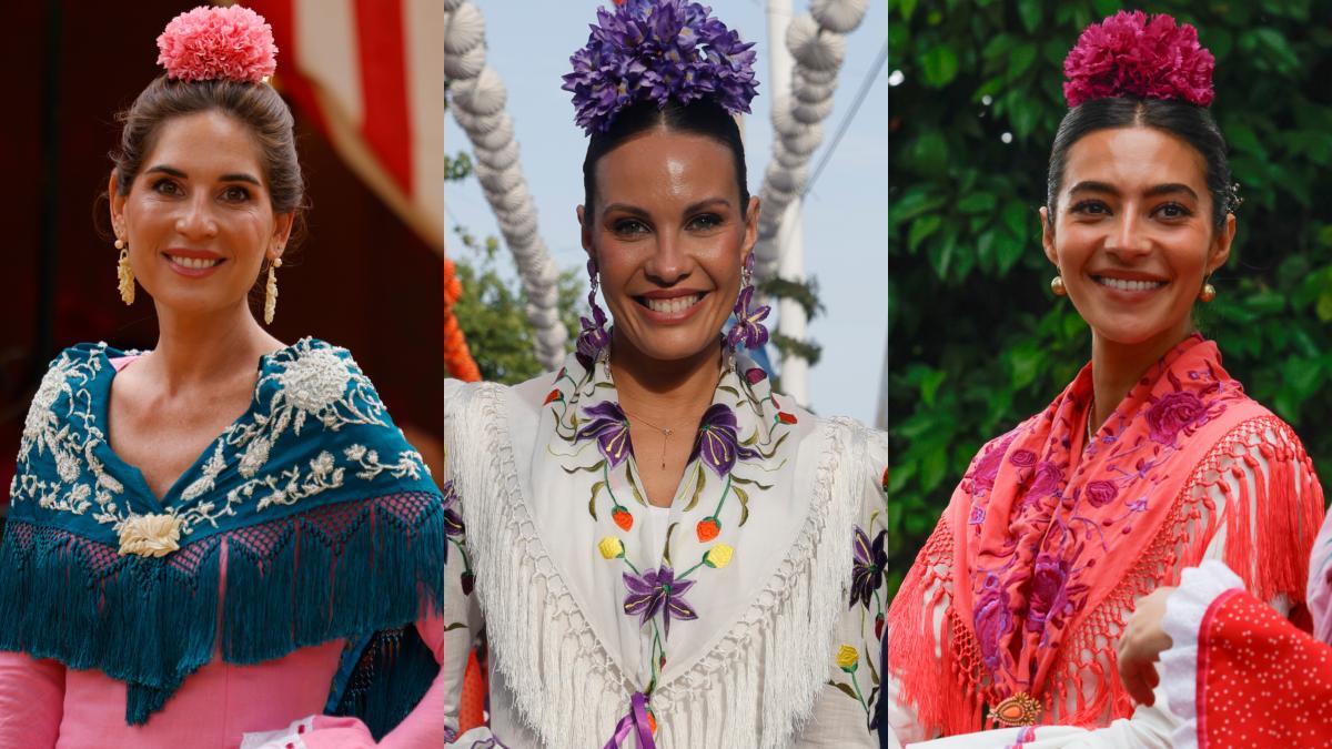Feria de Abril: Rocío Crusset y Jessica Bueno deslumbrian con sus trajes - celebridades news from La Vanguardia