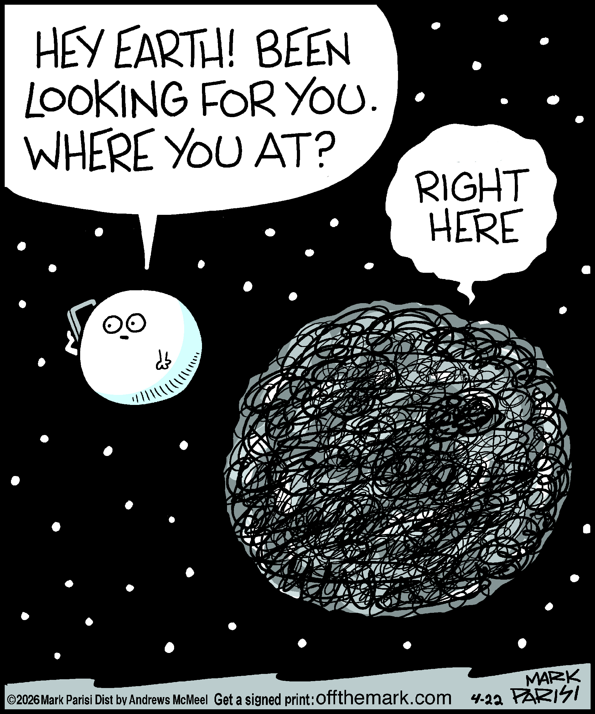 Off the mark by Mark Parisi