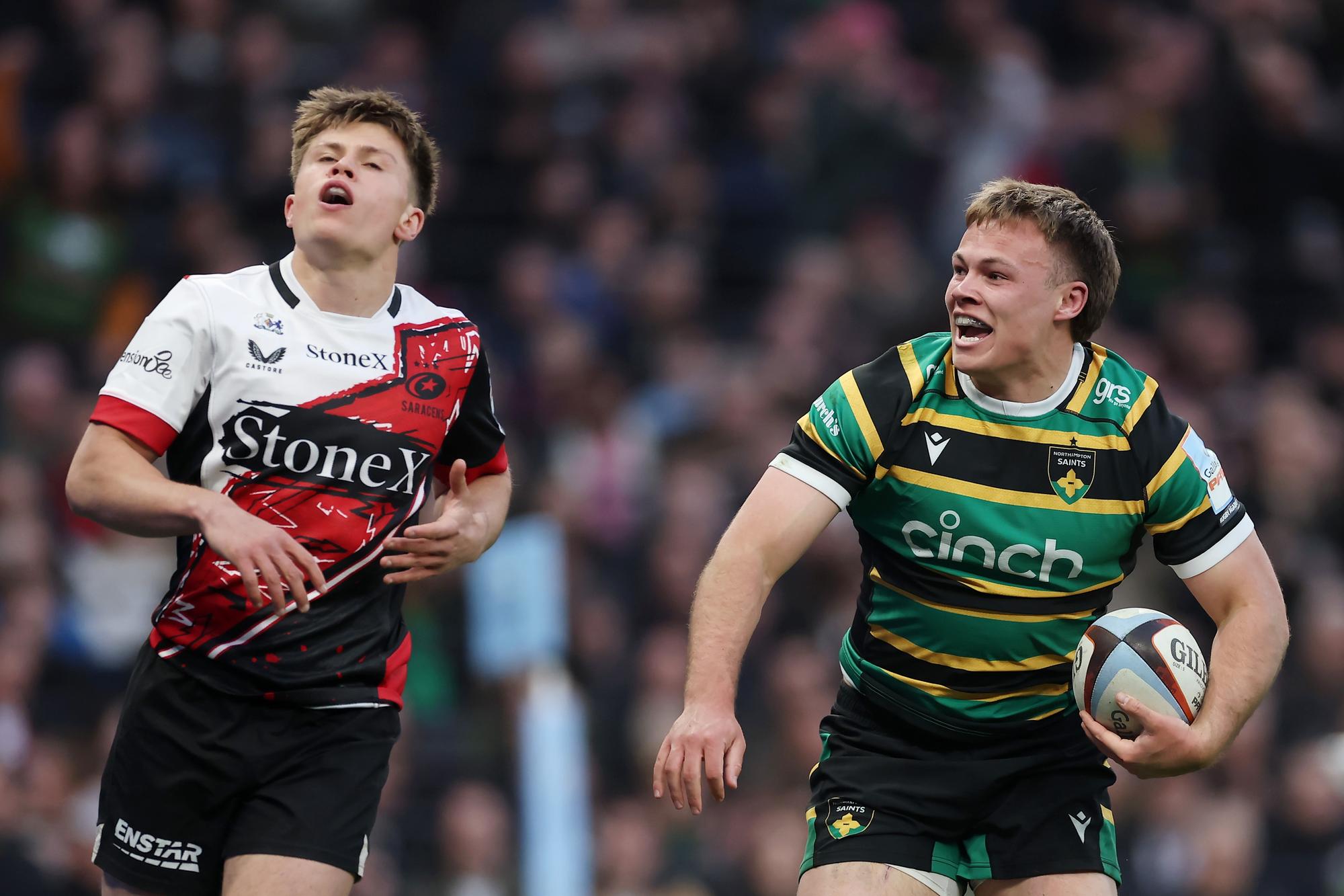 Saints Q&A: Tom Vickers talks to in-form centre Tom Litchfield