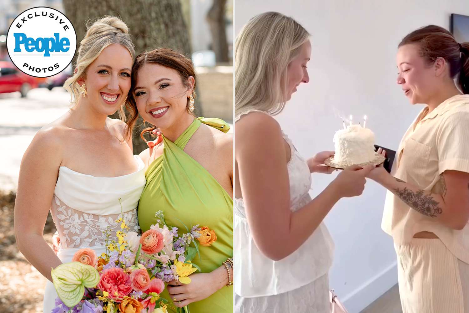 Bride brings best friend to tears by surprising her on wedding day with ...