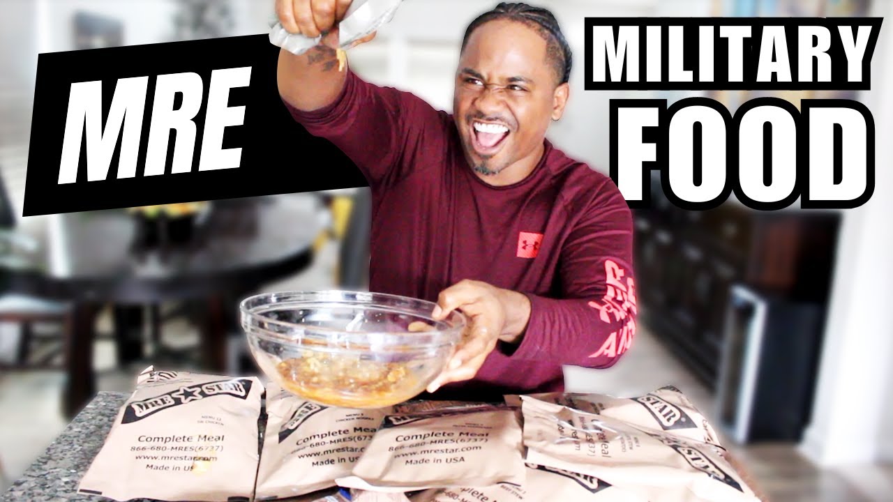 I tried five military MRE meals and almost lost my mind