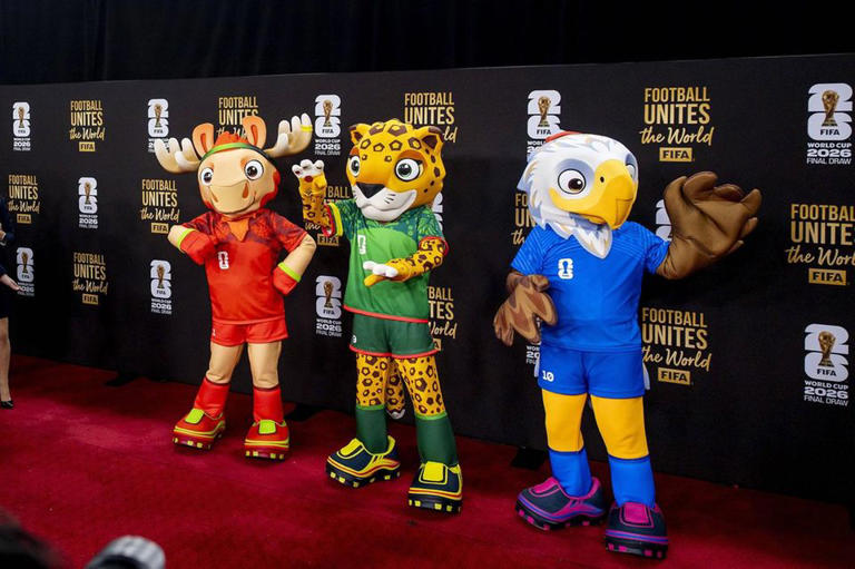 WM 2026: Das sind die drei Maskottchen der Fußball-Weltmeisterschaft