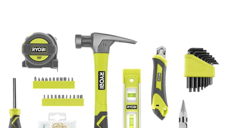 Ryobi makes an essential 75-piece hand tool kit, and it's on sale for ...