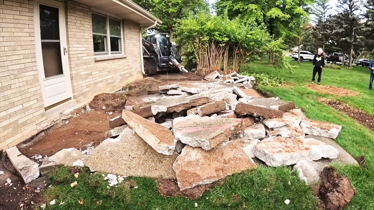 Planning a concrete project with clients