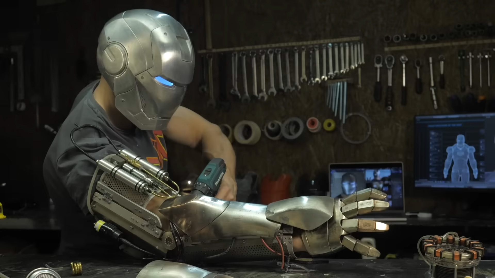 Perfect technology for creating functional real life Iron Man suits