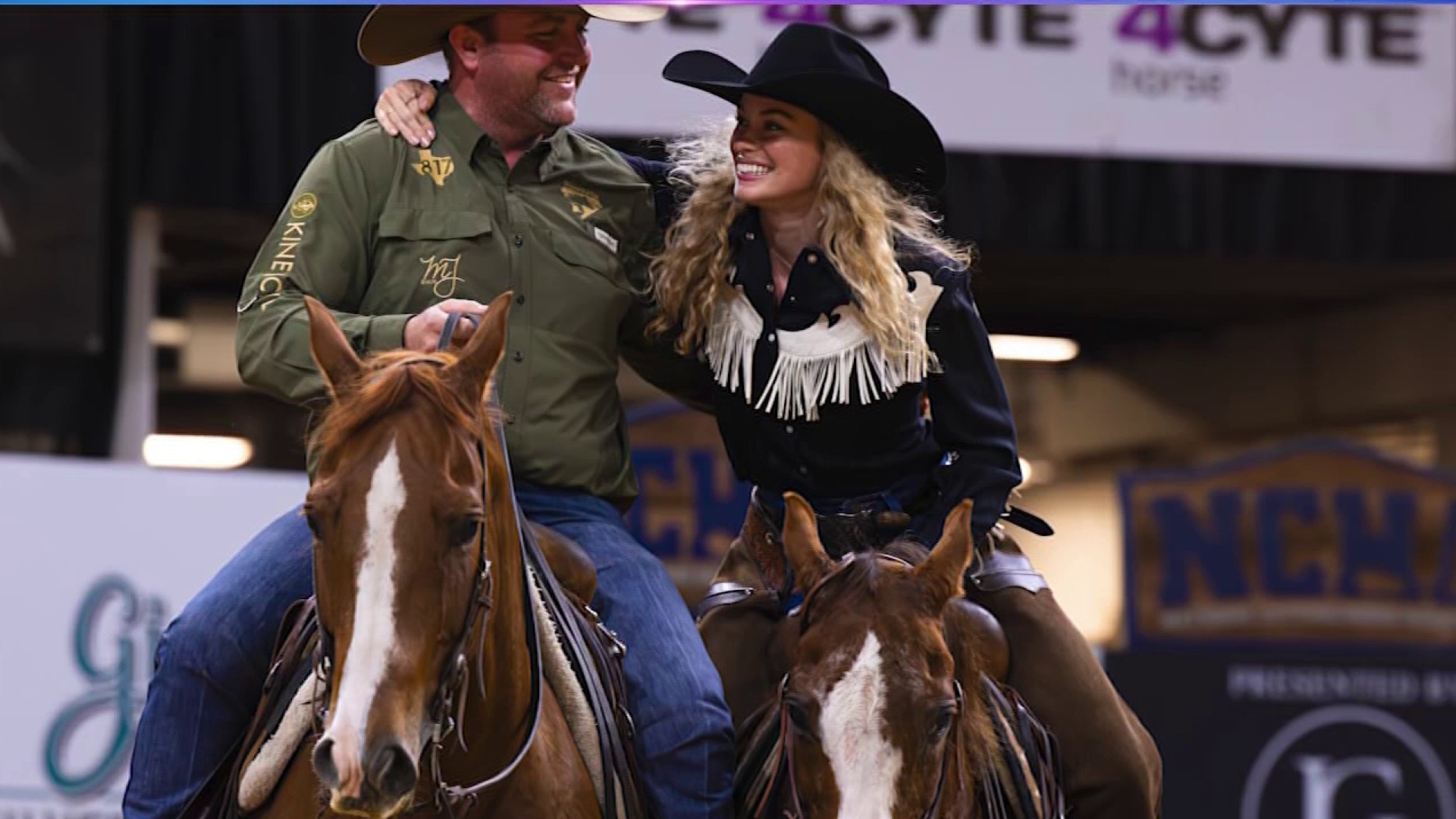 Celebrities saddle up for horse competition