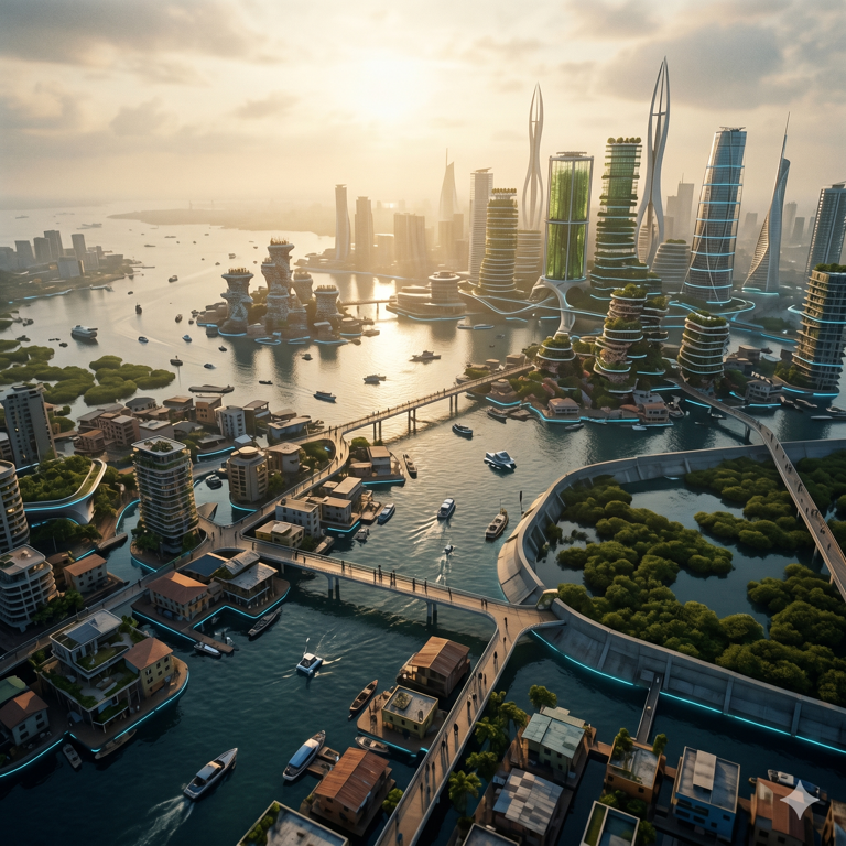 For Earth Day, AI used real climate data to illustrate the future