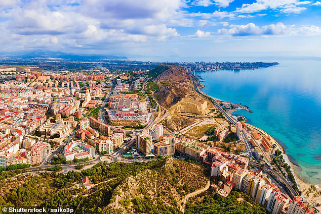 Leading the top 10 European trending spots is the Spanish city of Alicante, which draws over a million visitors each year thanks to its beaches, festivals and hundreds of restaurants 