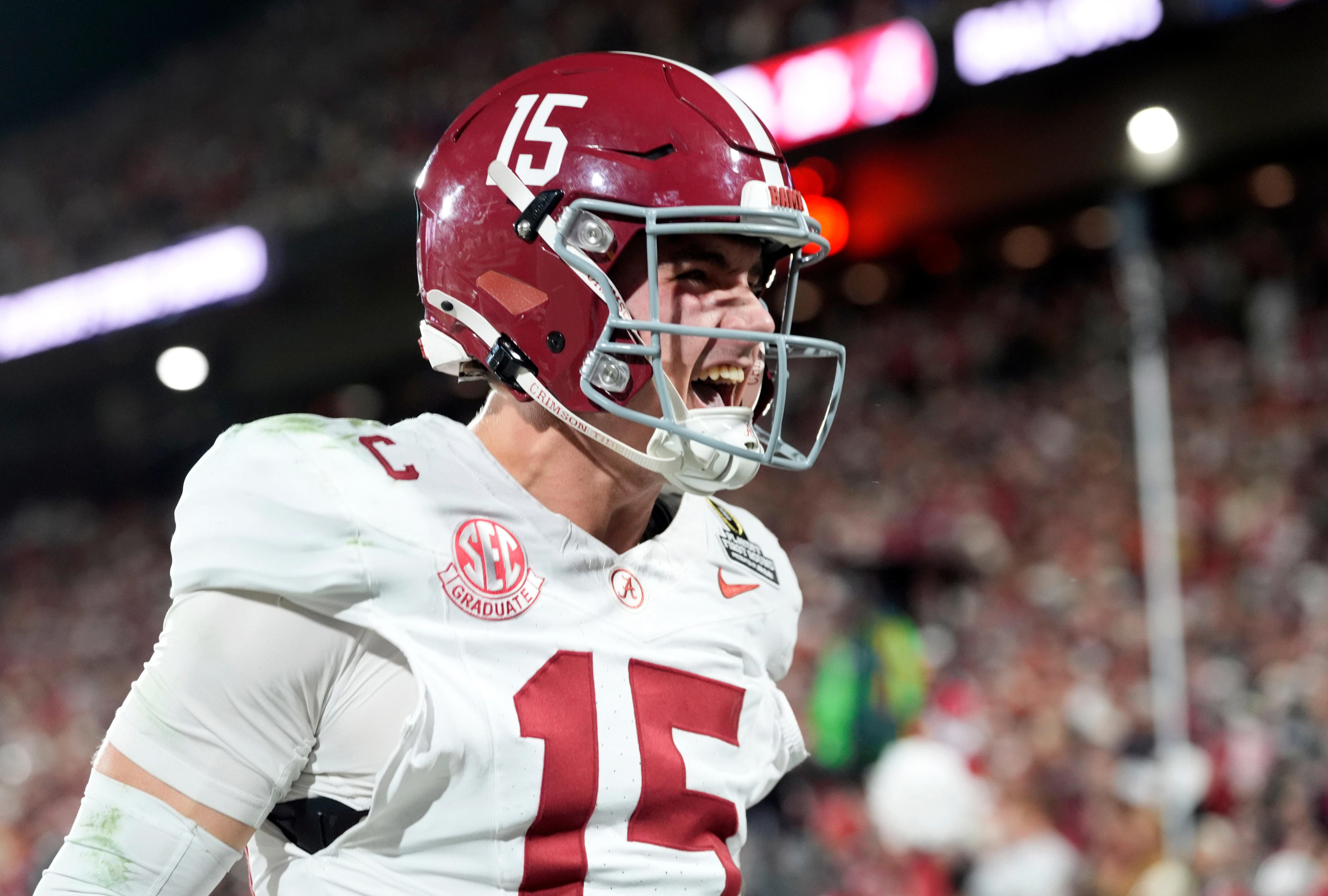 Grading Rams' selection of QB Ty Simpson in Round 1