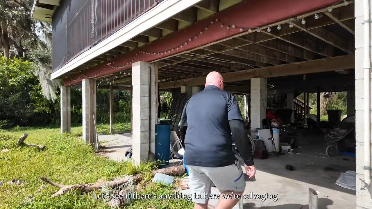 Breaking into squatter occupied abandoned houses