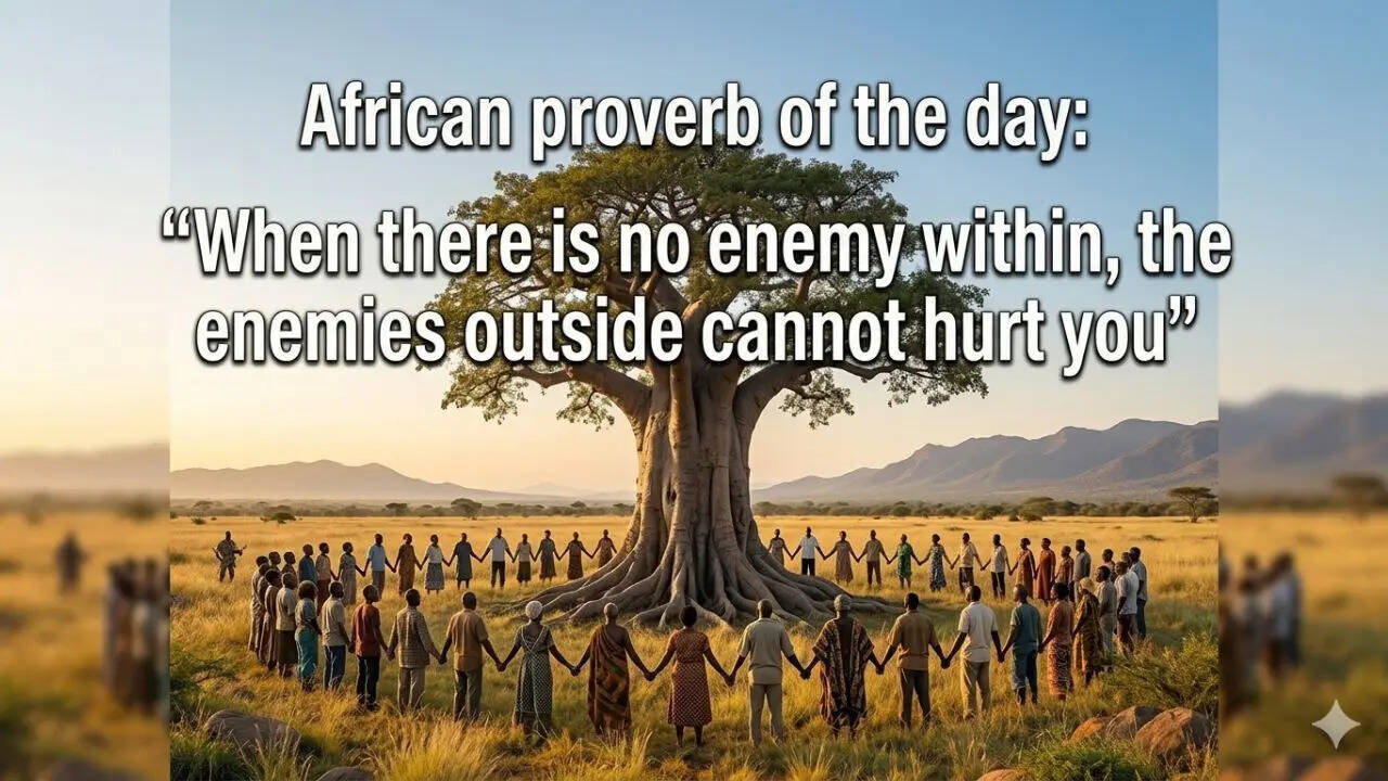 African proverb of the day: 