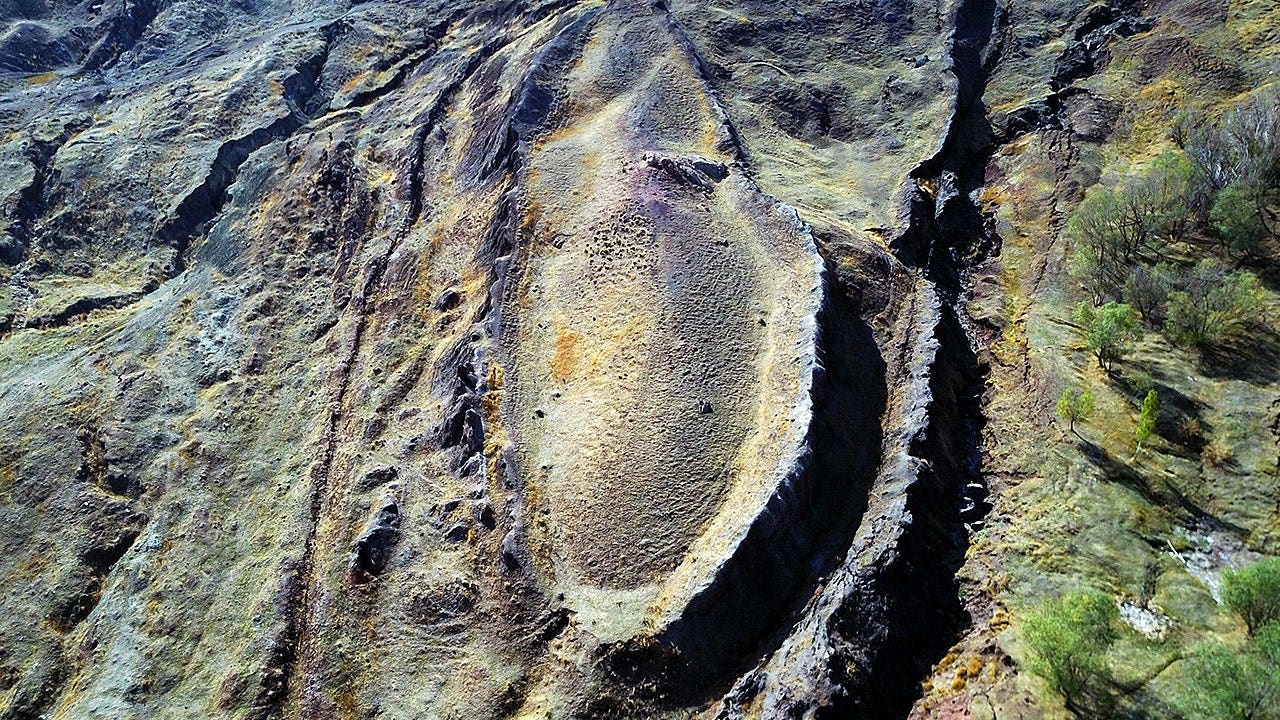 A general view of Mount Ararat, also known as Agri Mountain, in Agri, Turkey, which is alleged to have traces of Noah's Ark, on Oct. 25, 2017.