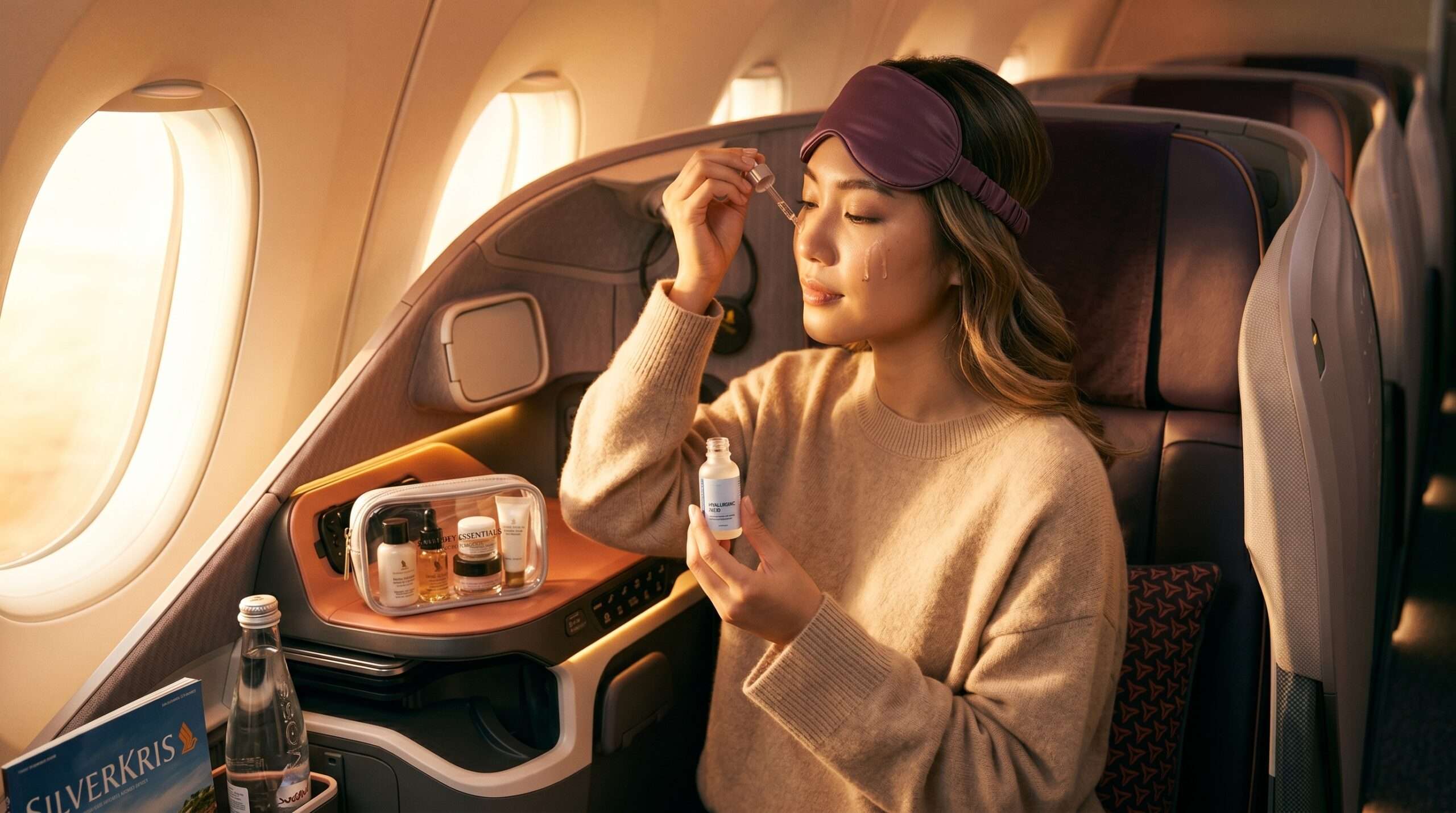 10 travel skincare must-haves for long flights