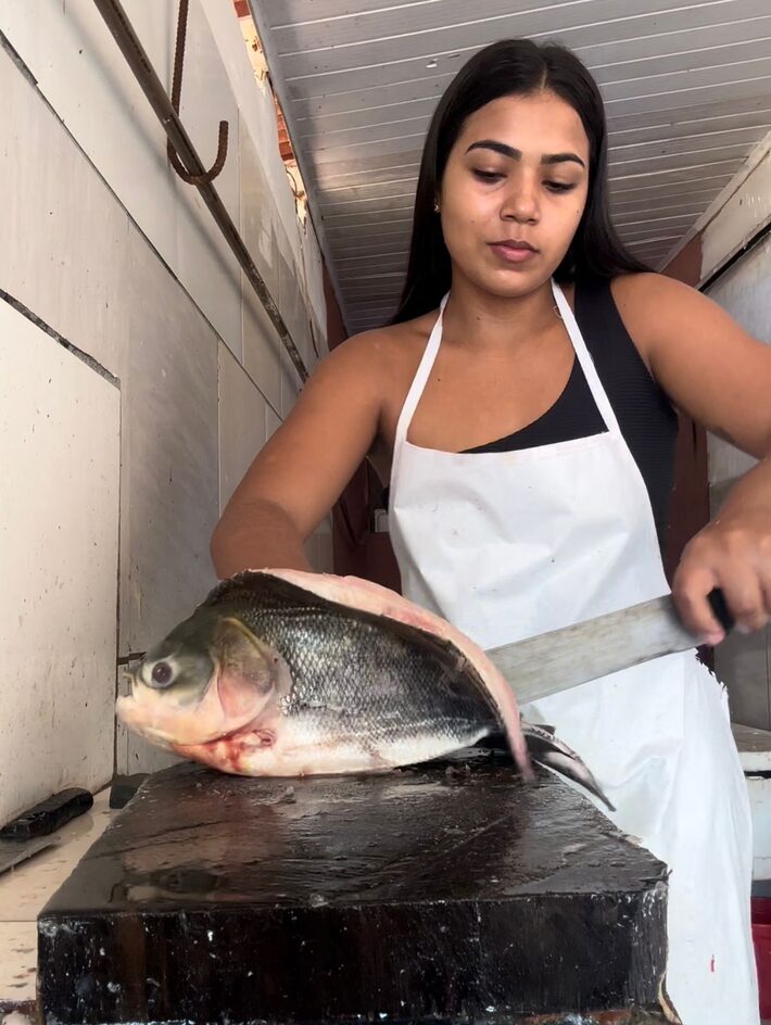 Bianicy - a menina do Peixe Foto: Arquivo Pessoal