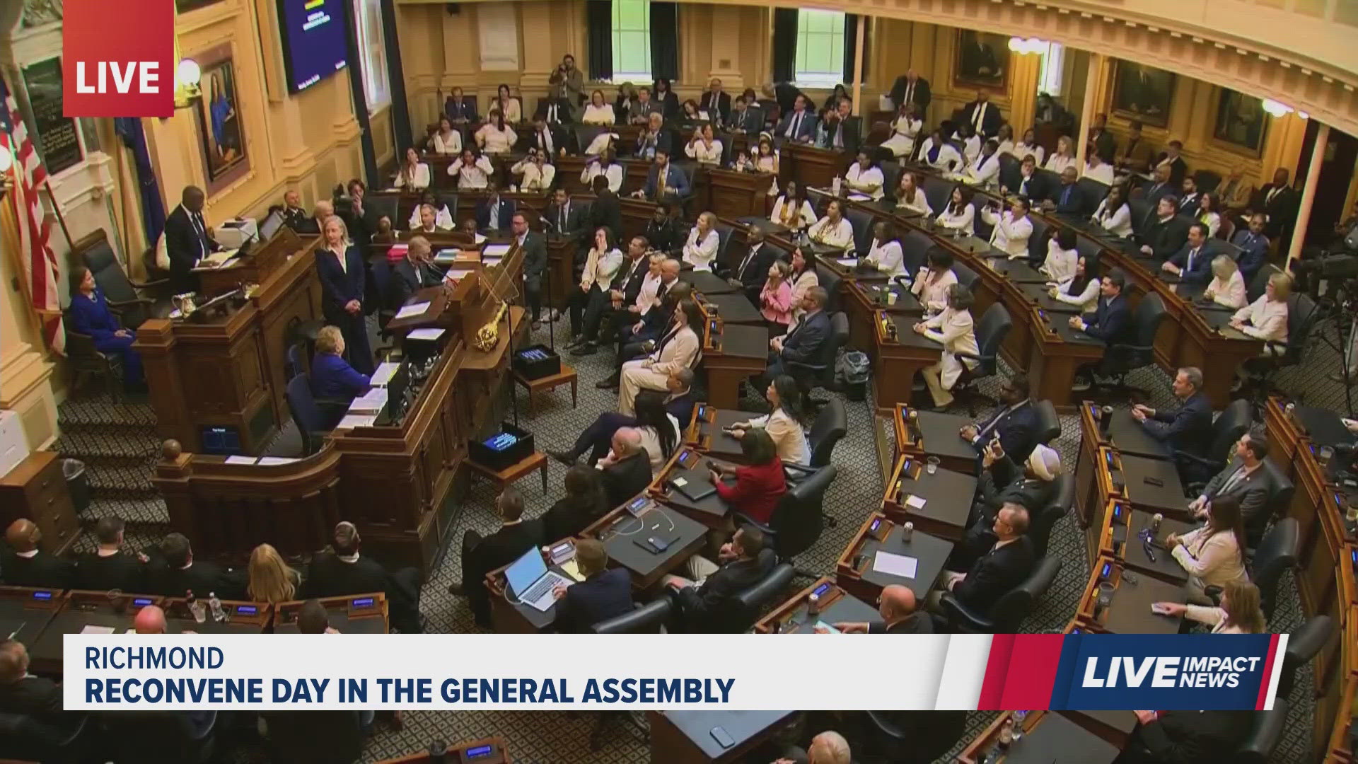 Virginia General Assembly back in session