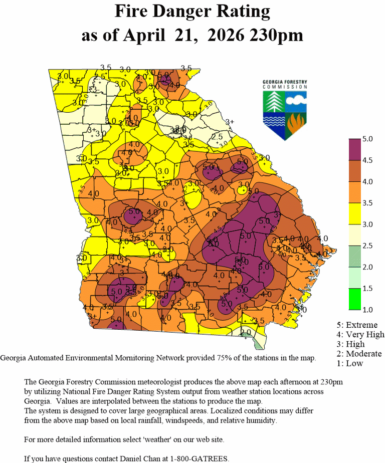 State forester issues burn ban for all South GA counties, including ...