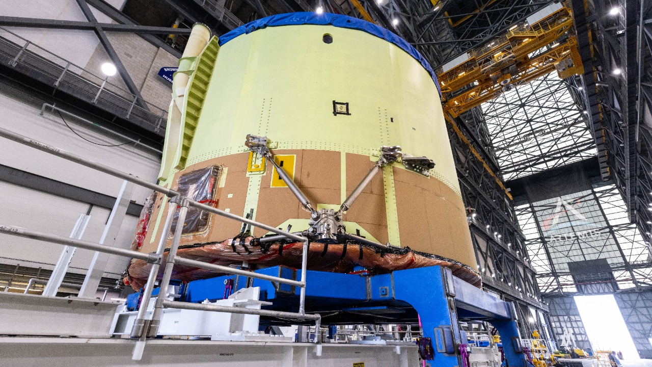 NASA rolls out SLS core stage as Artemis III preparations begin