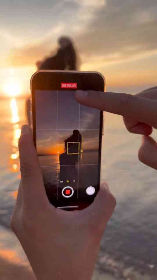 Golden hour sunset moment that feels like pure freedom