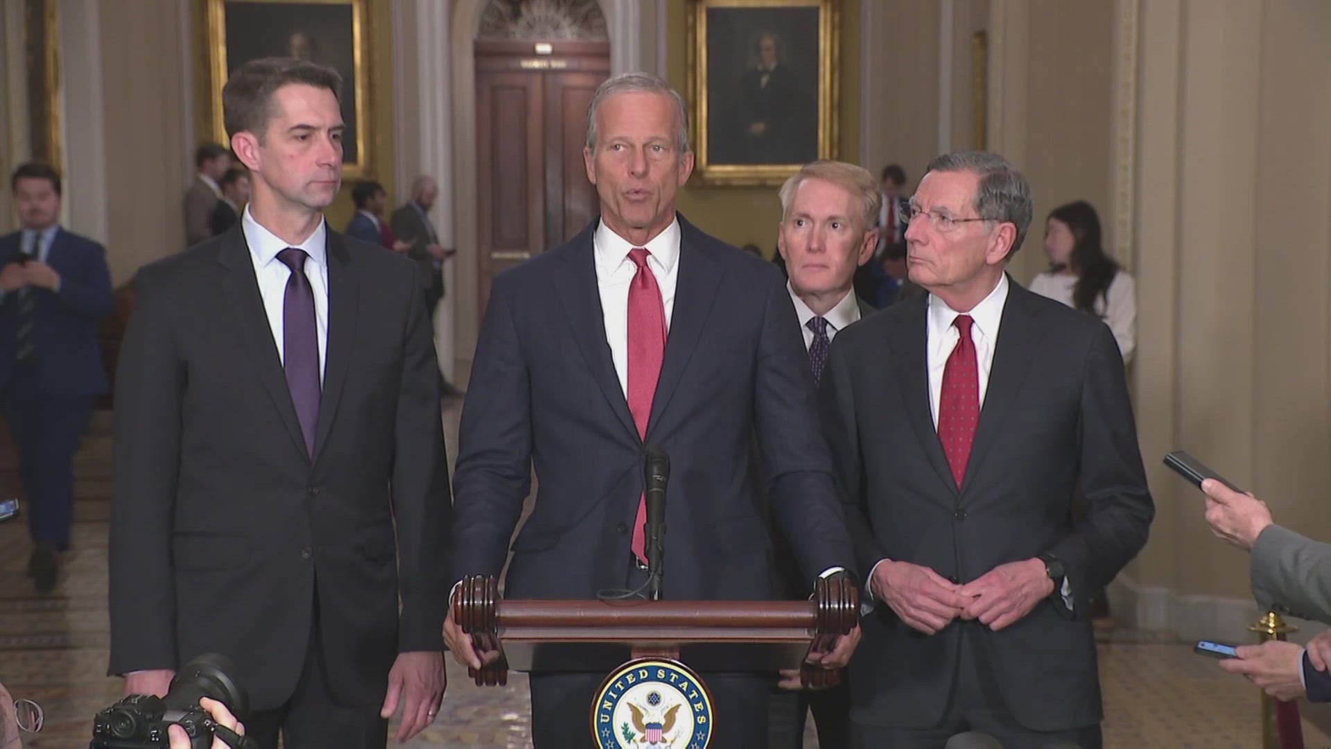 Senate Republicans moving forward with DHS funding proposal