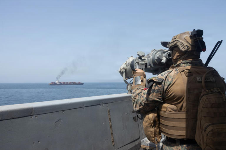 Three vessels hit by Iranian fire in Strait of Hormuz hours after Trump ...